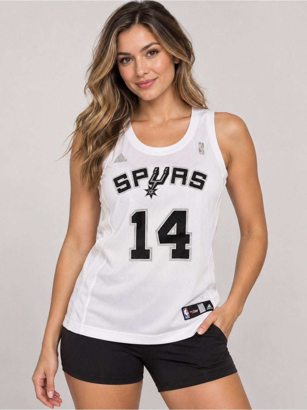 Danny Green #14 San Antonio Spurs Adidas NBA4Her Women’s M Basketball Jersey
